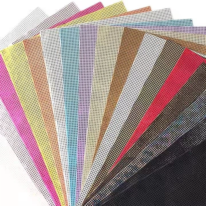 Manufacturer's New Colorful Fantasy Leather Luggage PU Bottom Artificial Leather For Pen Handbag Cosmetic Bag Fabric Shoes Sofas
