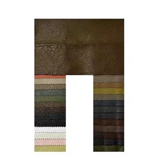 Kulit sintetis PU kelas atas langsung untuk bahan sepatu dan kemasan kedatangan baru